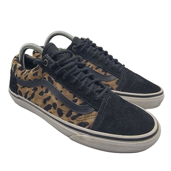 Vans Shoes - Vans Old Skool Italian Weave Womens Size 9 Black Amber Gold Skate Shoes